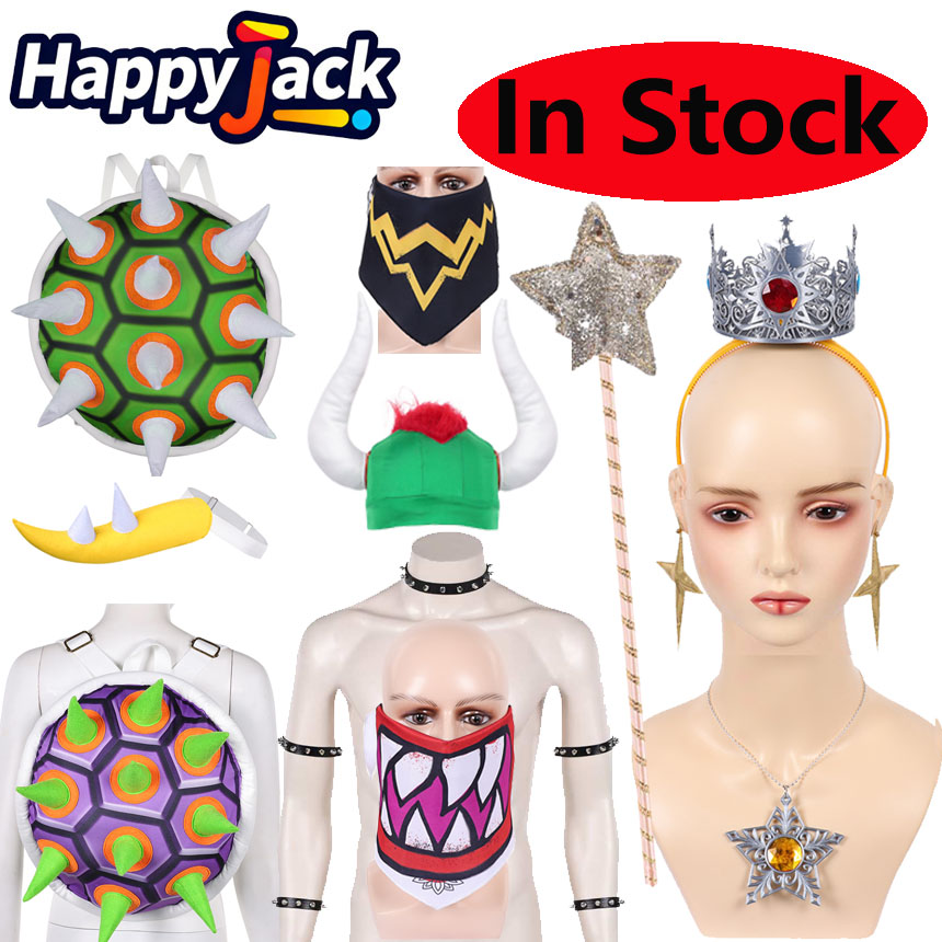 Party Favor Bag - Bowser Jr Cosplay Schal Maske Anime