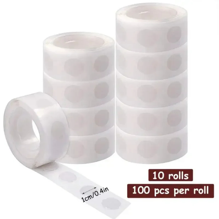 Balloon Arch Kit - Ballonklebepunkt-Klebepunktband, doppelseitig, transparent, klebriger Kleber, Aufkleber,