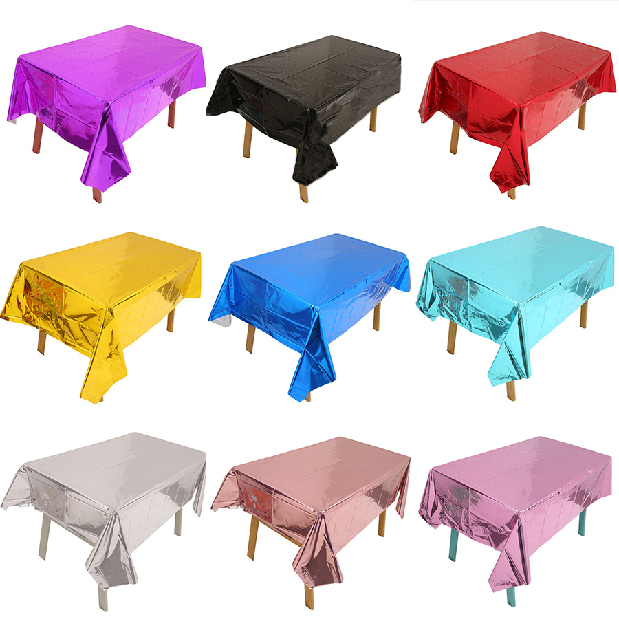 Table Cloth Disposable - 137 cm * 183 cm Rose