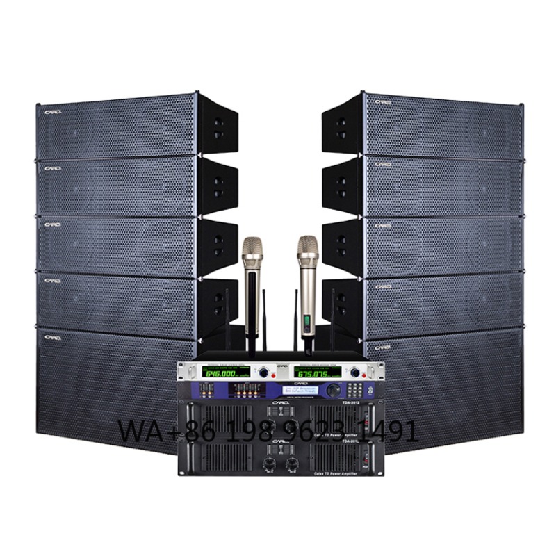 Event Party Dj - Professionelles Line-Array-Bühnensoundsystem für Indoor- und Outdoor-Konzerte,