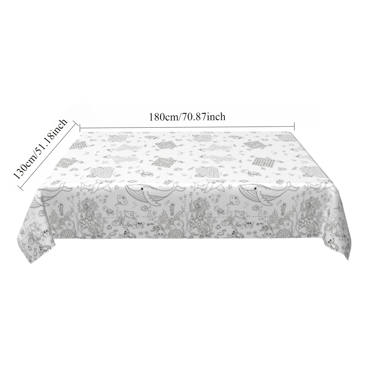 Kinder-Malunterlage Einweg-PE- – Table Cloth Disposable Bewertung und Preis