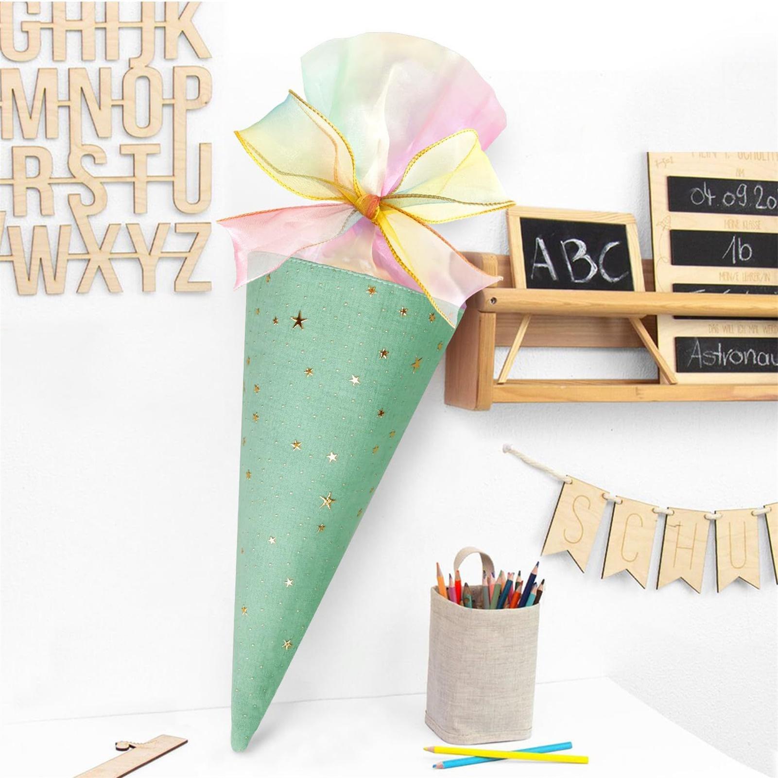 Schulkegel, 2-teilig, Keksbeut – Cotton Candy Cone Bewertung und Preis