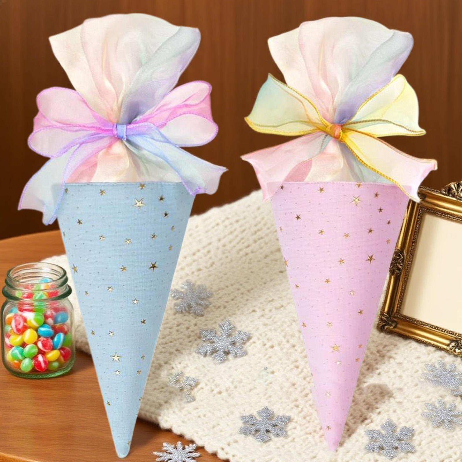Schulkegel, 2-teilig, Keksbeut – Cotton Candy Cone Bewertung und Preis