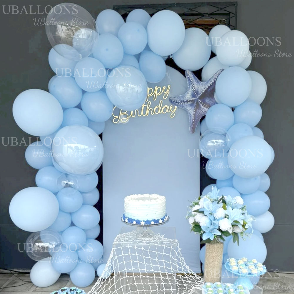 148 Stück hellblaue Luftballon – Balloon Arch Kit Bewertung und Preis