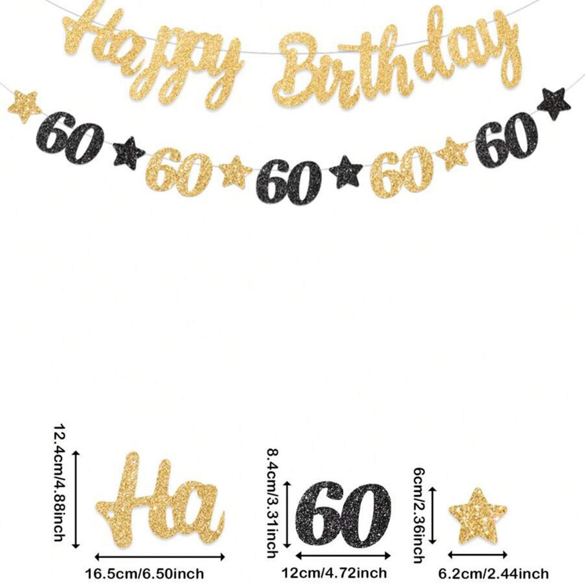 Schwarz-goldene Dekoration für – Party Banner Gold Bewertung und Preis