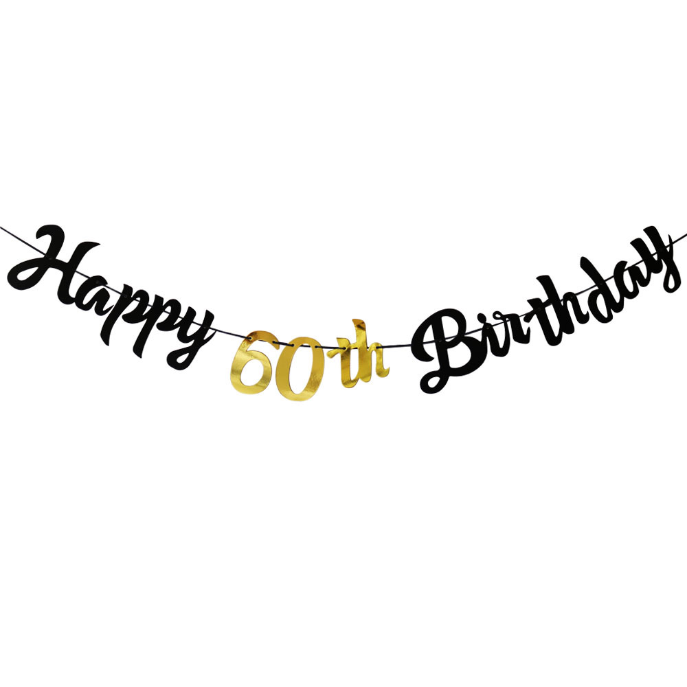 Schwarz-goldene Dekoration für – Party Banner Gold Bewertung und Preis