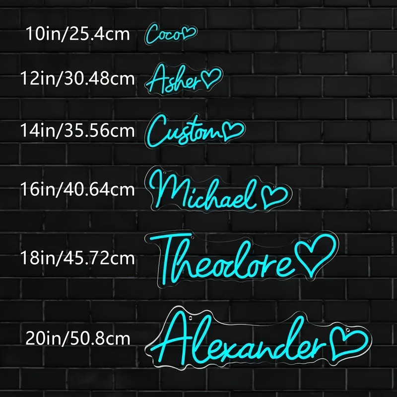 Individuelles LED Personalisie – Neon Sign Party Bewertung und Preis