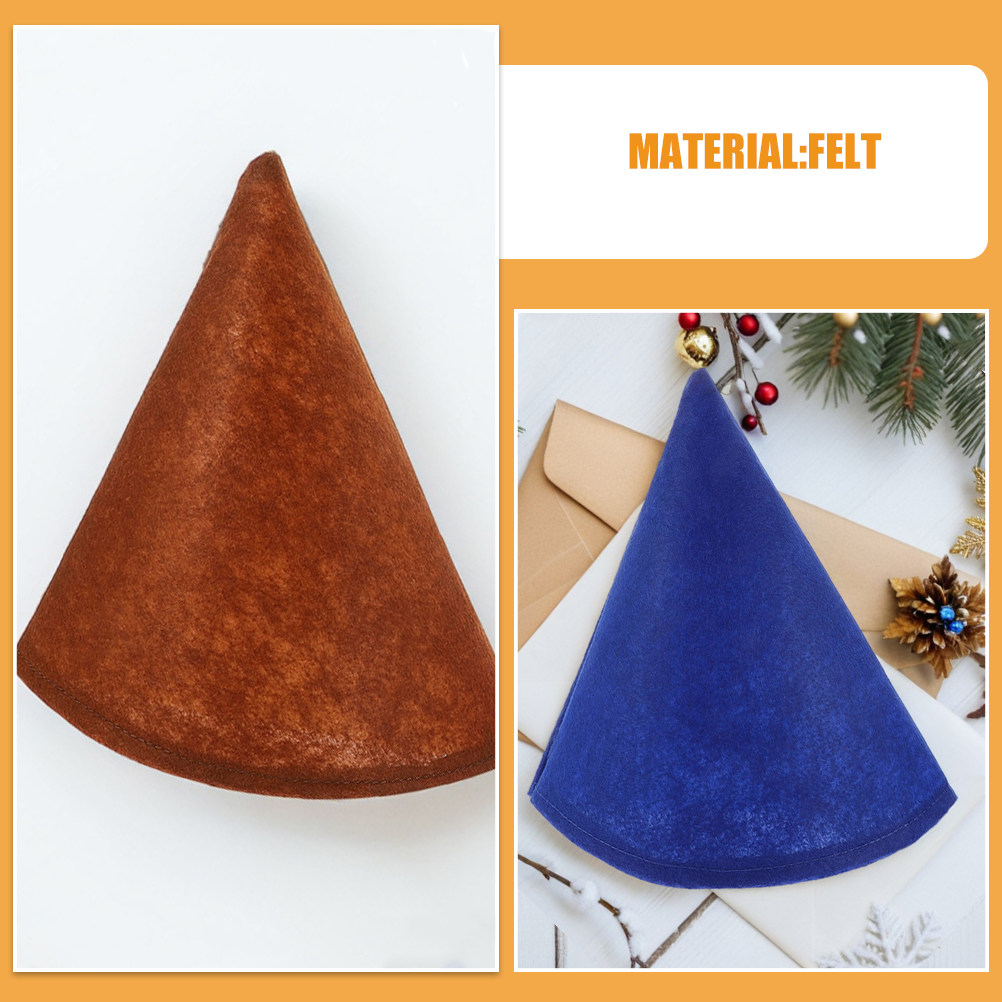 14 Stück Bunte Filz-Kegelhüte  – Party Hat Cone Bewertung und Preis
