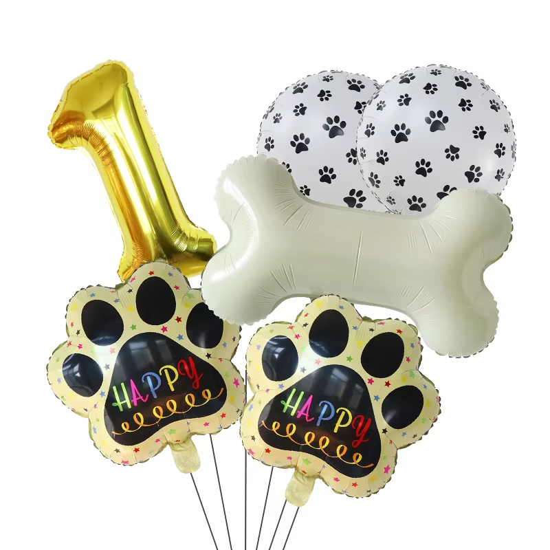 Goldene WOOF-Ballons, Hunde-Ge – Let'S Party Event Supply Bewertung und Preis
