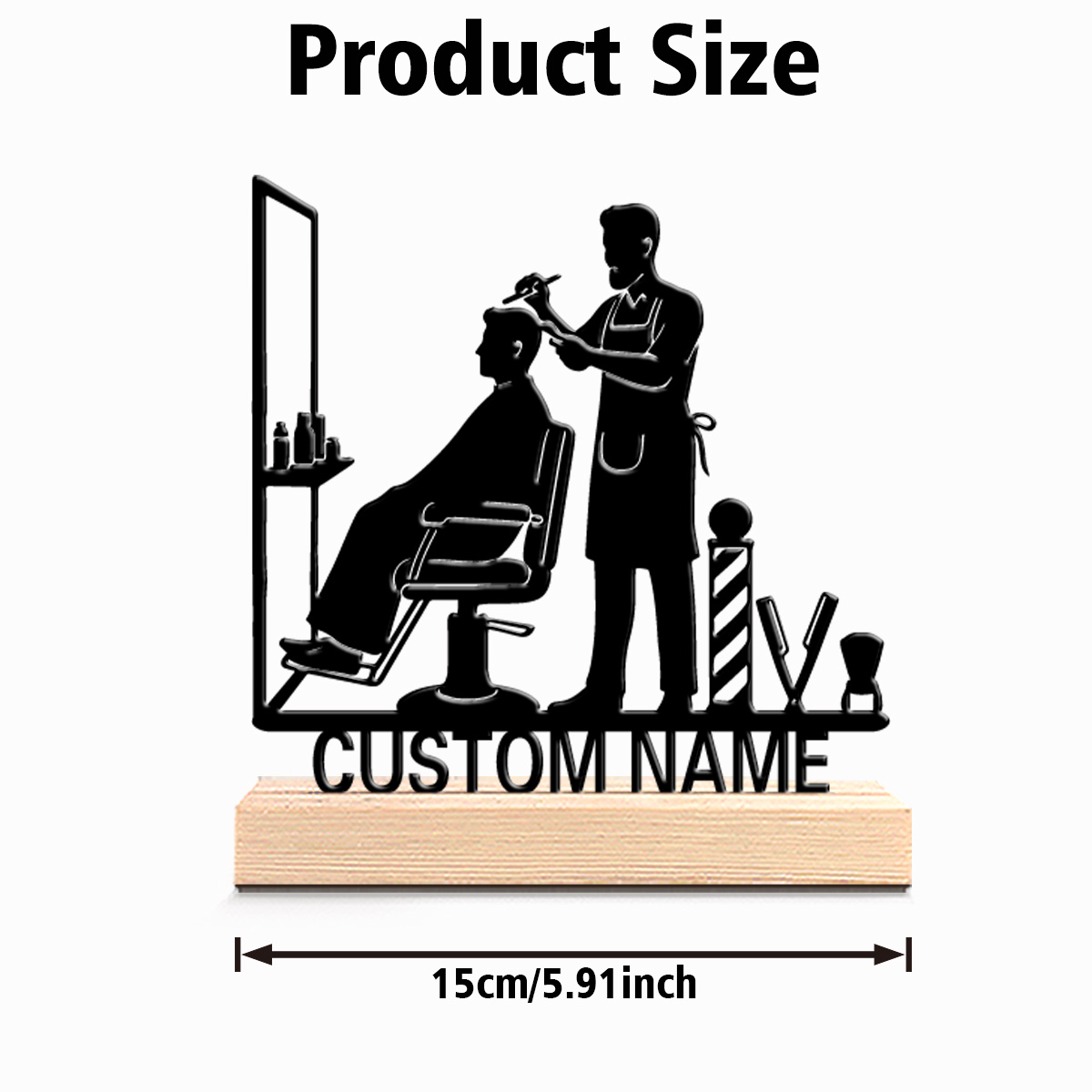 1 Stück Personalisierte Haarsc – Event Supplies Bewertung und Preis