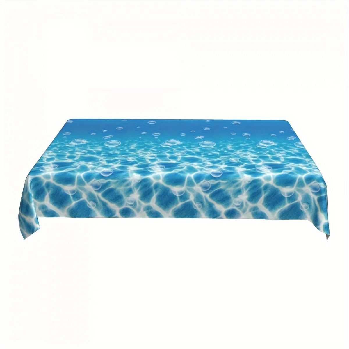 1 Stück, tropische blaue Welle – Table Cloth Disposable Bewertung und Preis