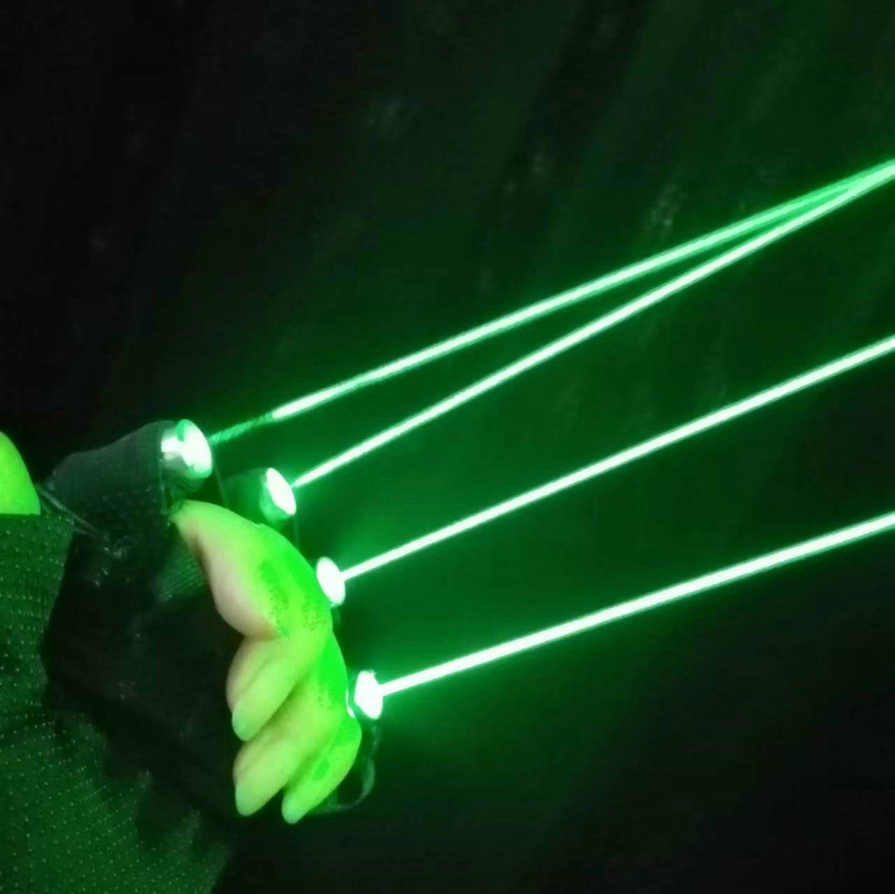 Grüne Laserhandschuhe, 650 nm, – Event Party Dj Bewertung und Preis