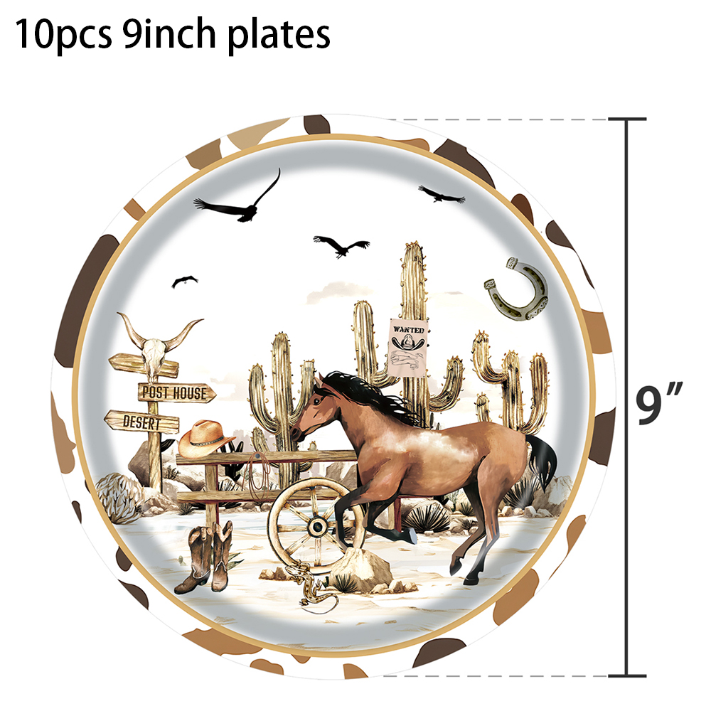 Western Cowboy Party Einwegges – Table Cloth Disposable Bewertung und Preis