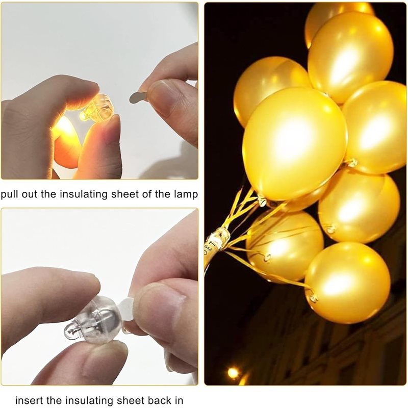 ABLN-Ballonlichter Packung mit – Led Balloon Light Bewertung und Preis