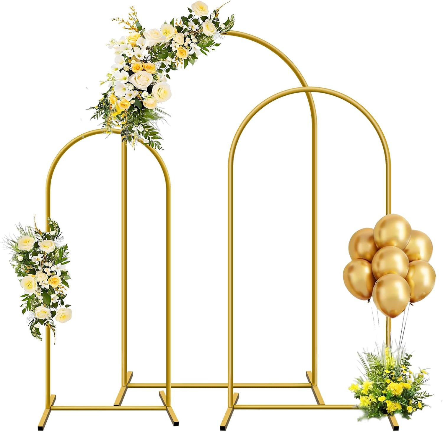 1pc Gold Metall Bogen Hintergr – Balloon Arch Kit Bewertung und Preis