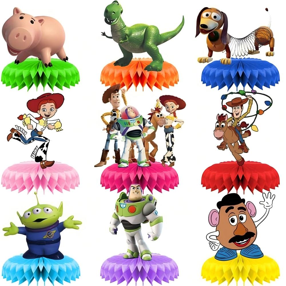 Toy Story 5 Wabenförmige Tisch – Event Supplies Bewertung und Preis