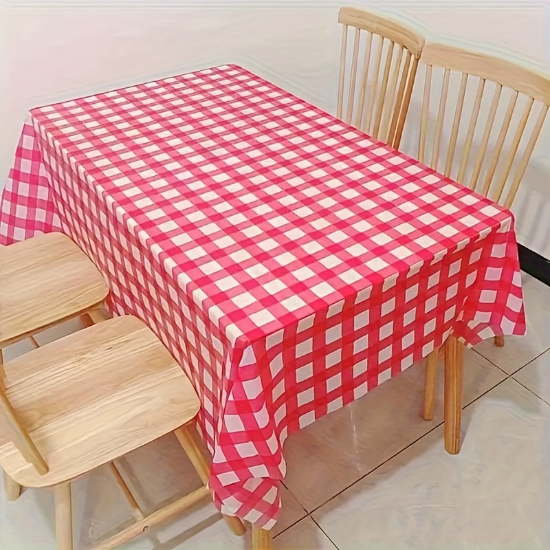 10 Stück PE-Karo-Tischdecke, r – Table Cloth Disposable Bewertung und Preis