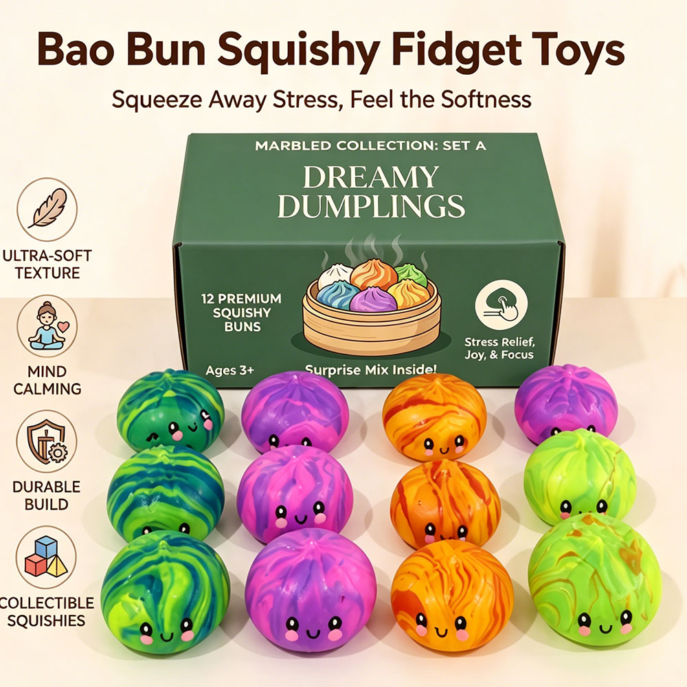 Glitzernde Dumpling Squishy Po – Party Favor Bag Bewertung und Preis