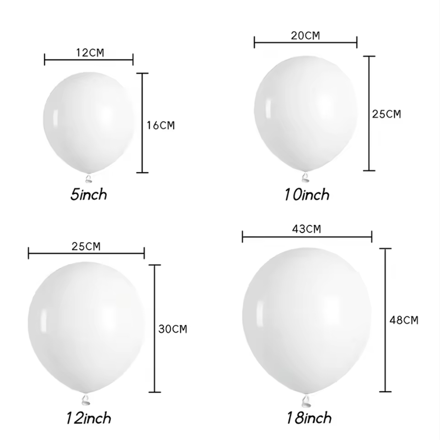 104-teiliges Blau-Weißes Ballo – Balloon Arch Kit Bewertung und Preis