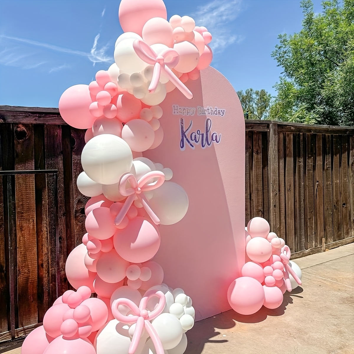 141-teiliges Rosa Schleifenbal – Balloon Arch Kit Bewertung und Preis