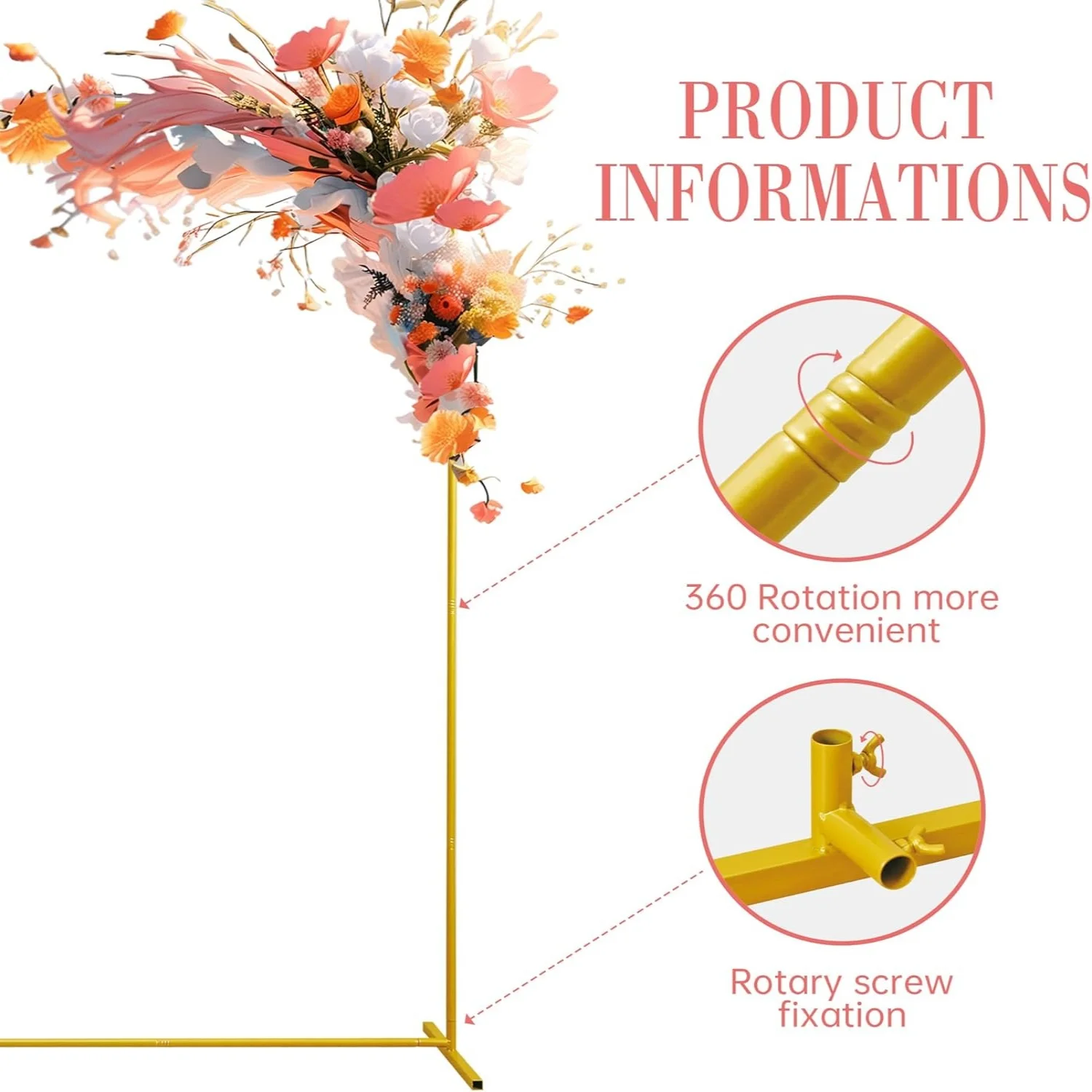 Goldene Hochzeitsbögen, quadra – Balloon Arch Kit Bewertung und Preis