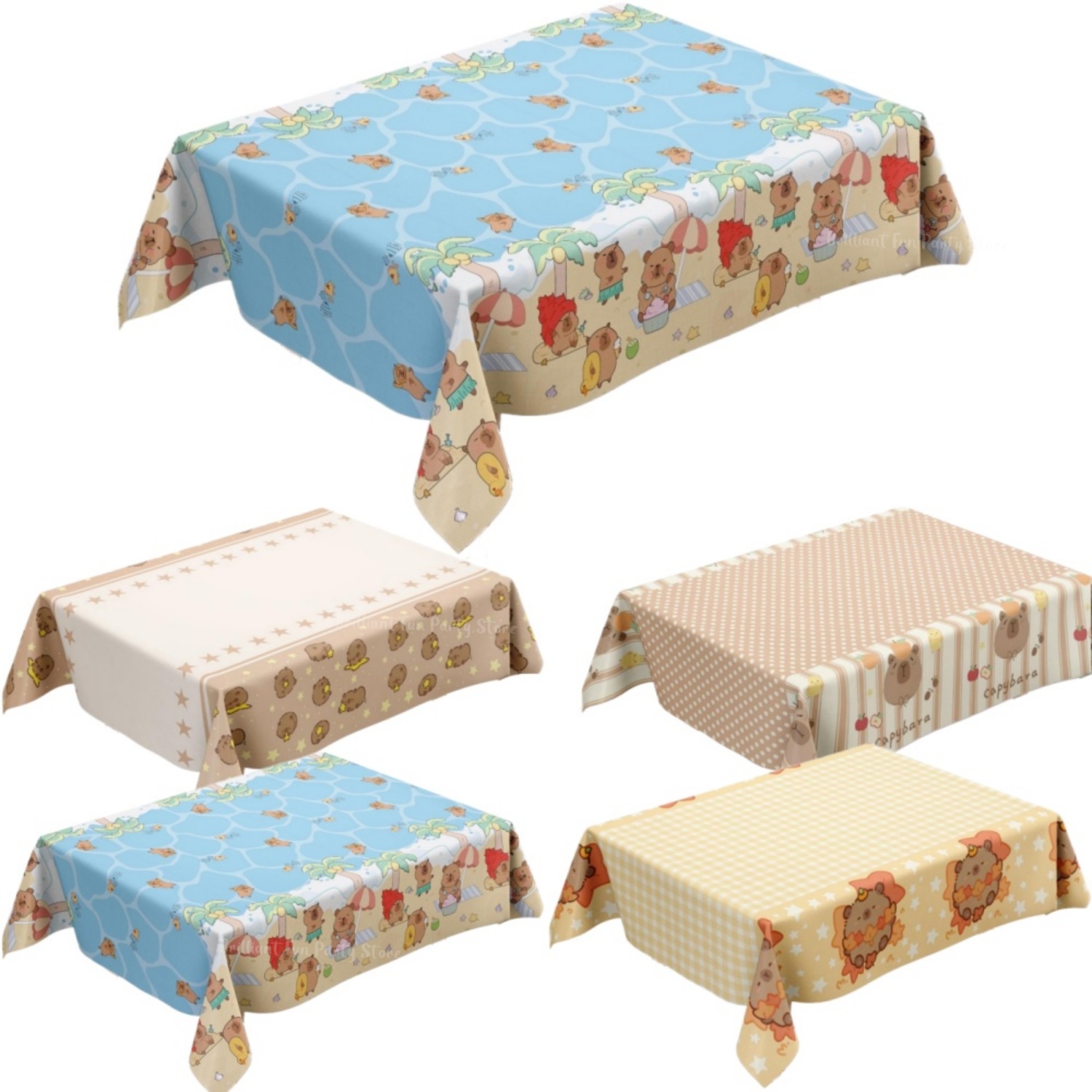 Niedliche Capybara-Tischdecke  – Table Cloth Disposable Bewertung und Preis