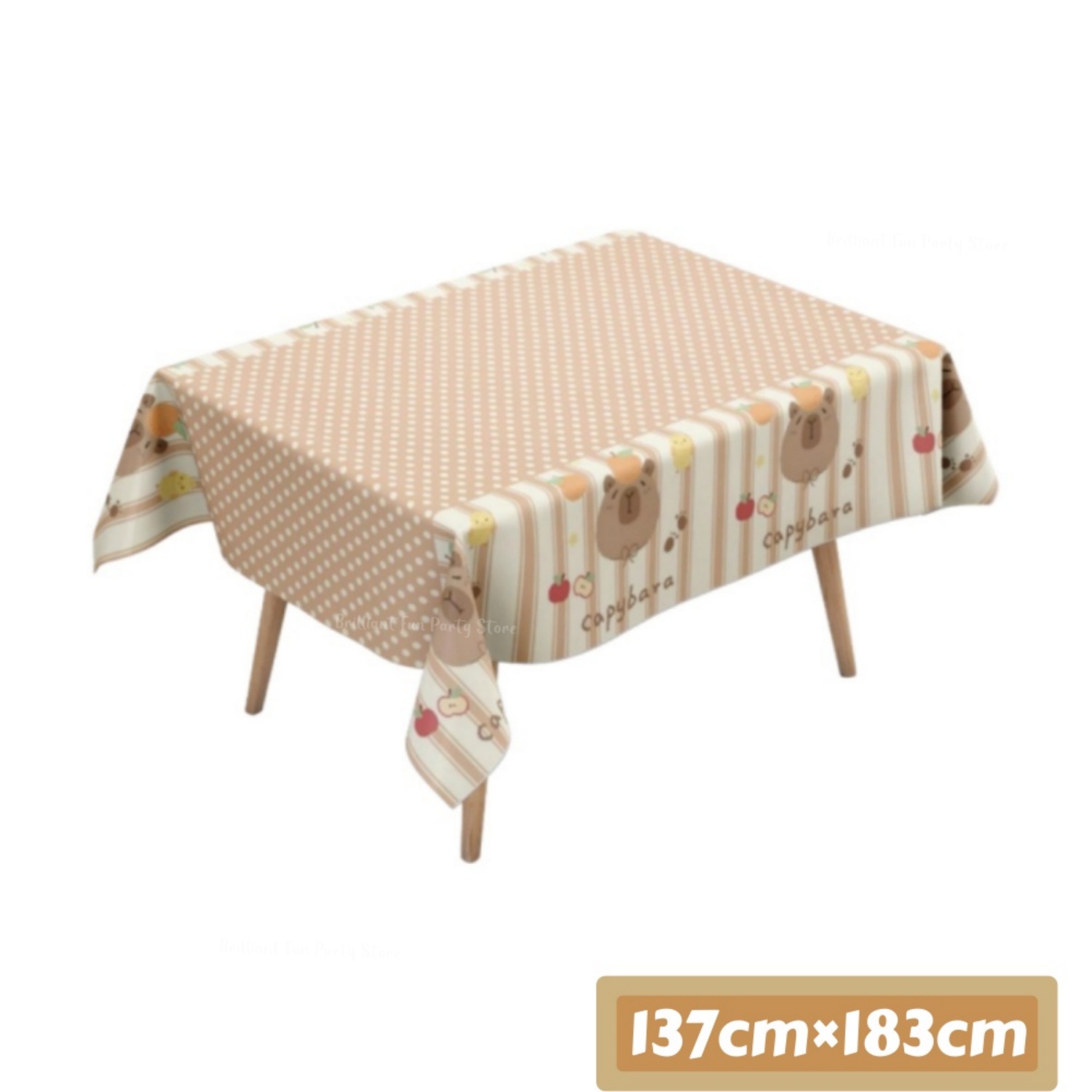 Niedliche Capybara-Tischdecke  – Table Cloth Disposable Bewertung und Preis